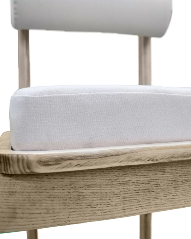 Tube Back Hardwood Chair | CH055