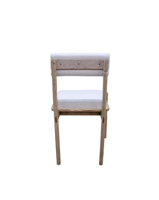 Tube Back Hardwood Chair | CH055