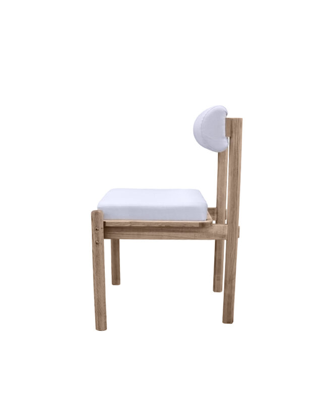 Tube Back Hardwood Chair | CH055