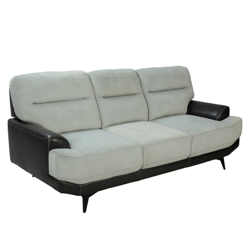 Dual-Tone 3-Seater Sofa with Elevated Steel Leg Base | TSF005B