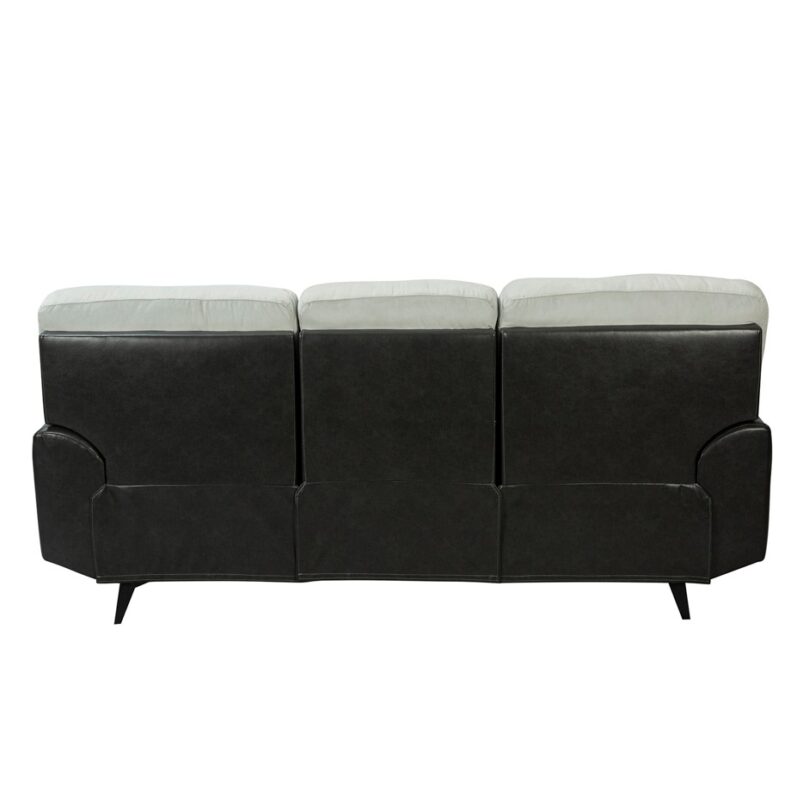 Dual-Tone 3-Seater Sofa with Elevated Steel Leg Base | TSF005B