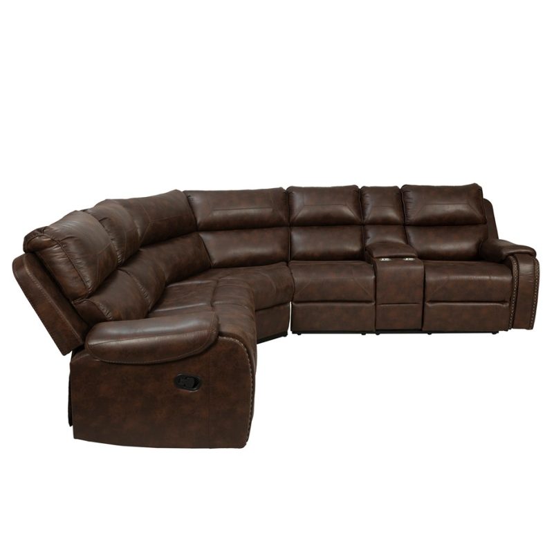 HeritageTouch Manual Reclining Sectional Sofa | MSF008