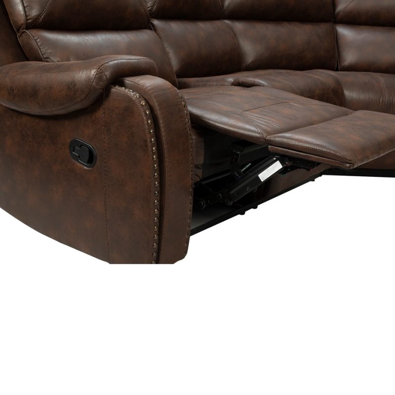 HeritageTouch Manual Reclining Sectional Sofa | MSF008