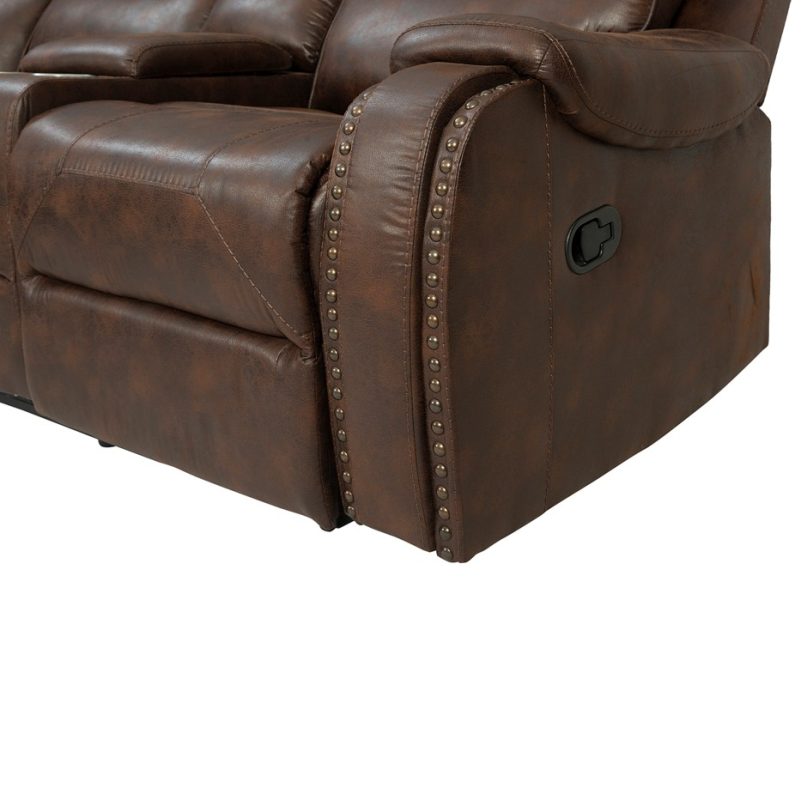 HeritageTouch Manual Reclining Sectional Sofa | MSF008