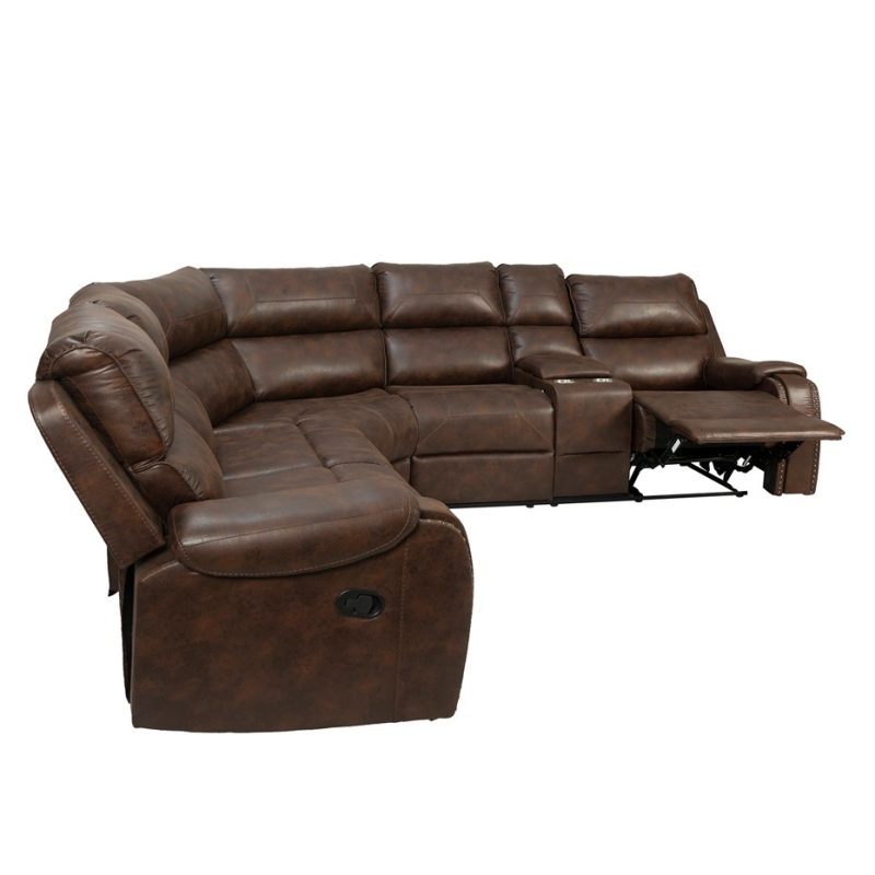 HeritageTouch Manual Reclining Sectional Sofa | MSF008