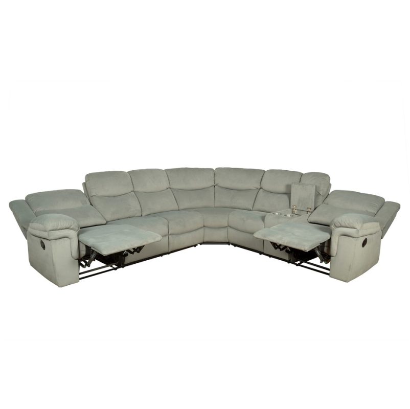 BalanceForm Manual Reclining Sectional Sofa | MSF005