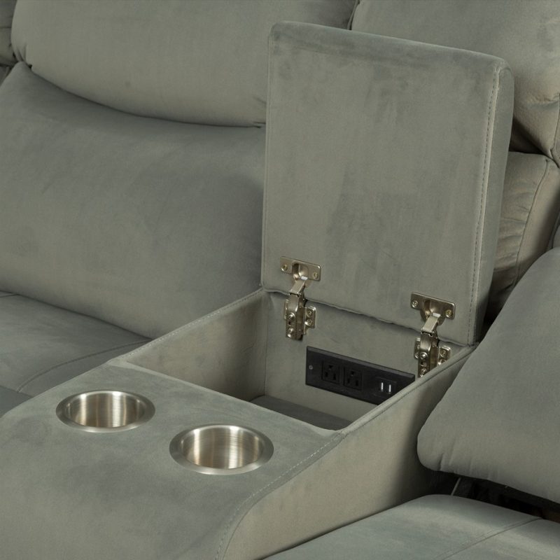 BalanceForm Manual Reclining Sectional Sofa | MSF005