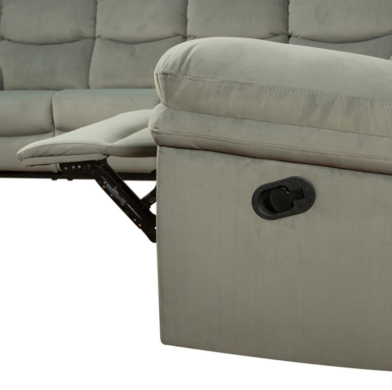 BalanceForm Manual Reclining Sectional Sofa | MSF005