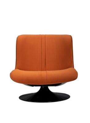 CurvaForm Swivel Lounge Chair with Sculpted Shell | TOC003_1