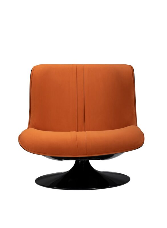 CurvaForm Swivel Lounge Chair with Sculpted Shell | TOC003