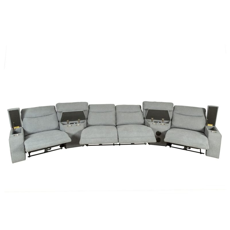Soft-Tech Power Reclining Sectional Sofa | MSF001