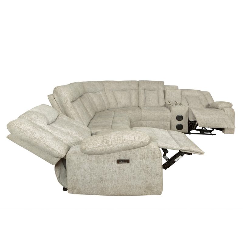 ArcForm Fabric Reclining Sectional Sofa | MSF003