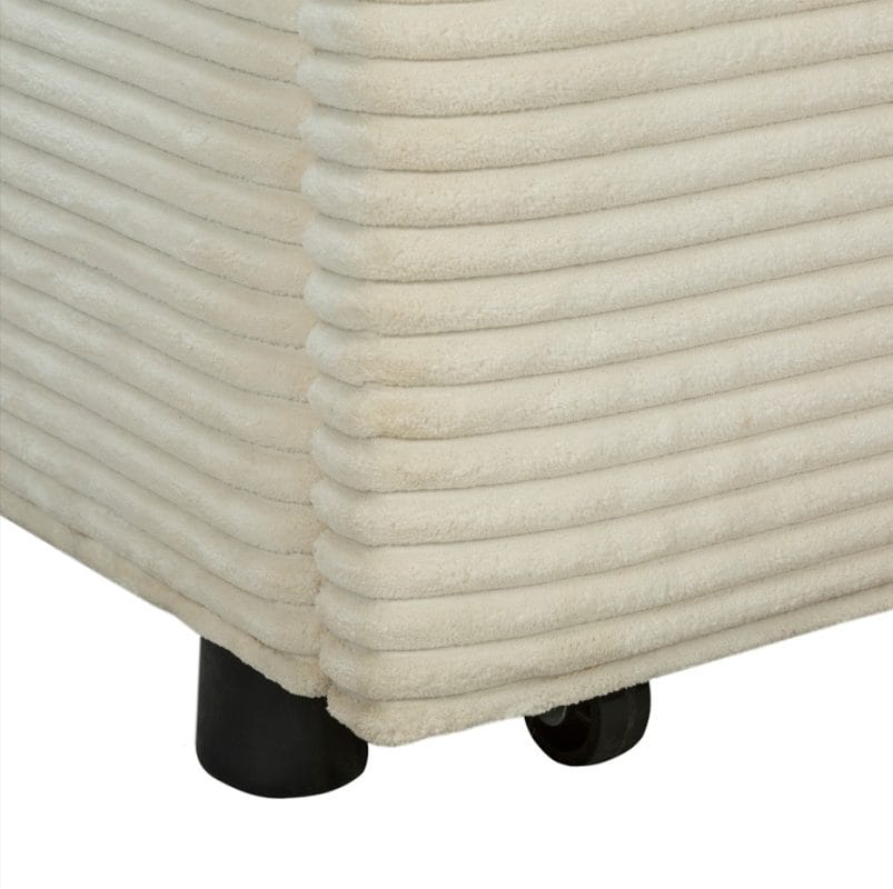 Ribbed Velvet Sleeper Chair with Fold-Out Bed Base | MSC002