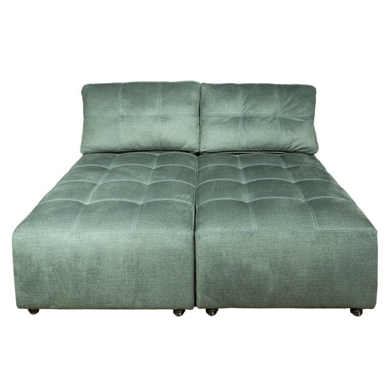 Textured Weave Fabric Sofa Bed with Storage | MSB008