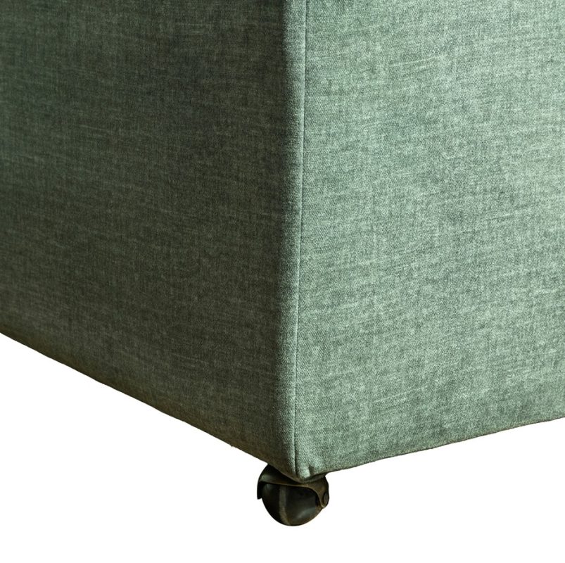 Textured Weave Fabric Sofa Bed with Storage | MSB008