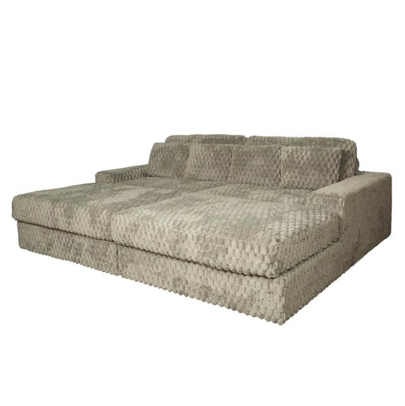 Textured Honeycomb Modular Sofa Bed | MSB012