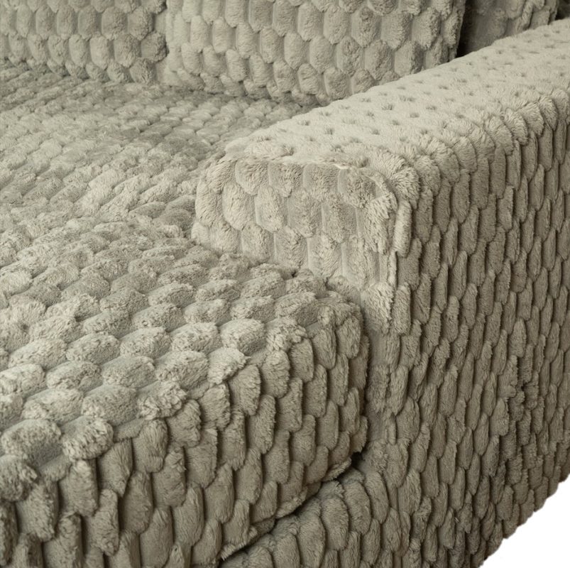 Textured Honeycomb Modular Sofa Bed | MSB012
