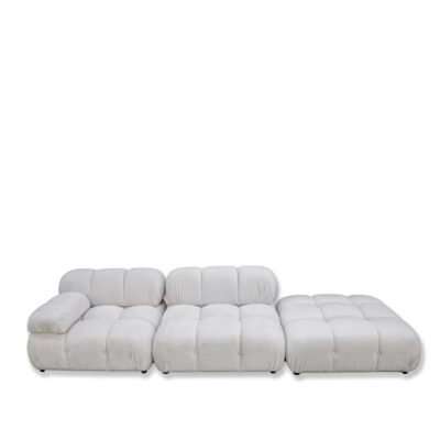 CloudForm Modular Sofa with Tufted Geometry