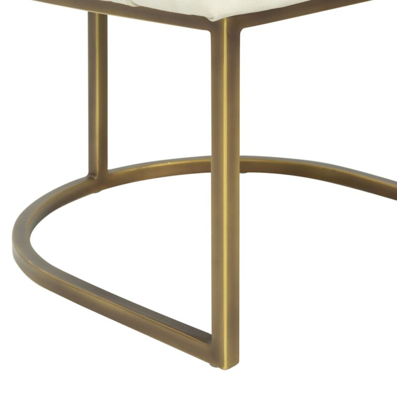 Iron Dining Chair with Curved Base Support Frame | CH049