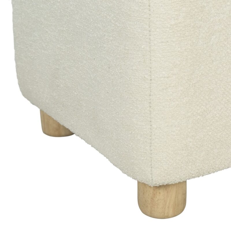 Upholstered Storage Bench with Soft-Close Hinged Lid