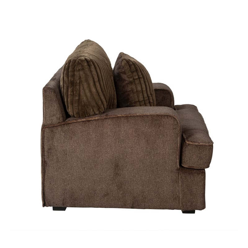Oversized Upholstered Armchair with Plush Corduroy Cushions | TC002