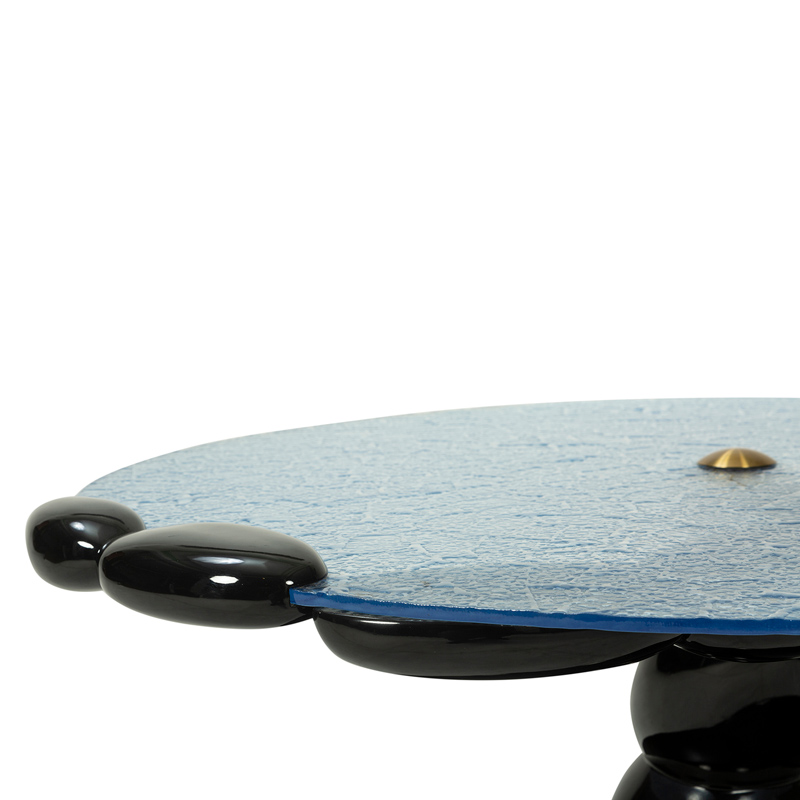 Sculptural Glass Coffee Table | CF075