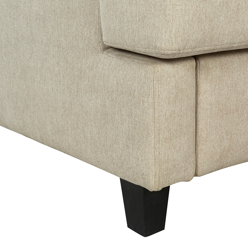 Beige Fabric Upholstered Armchair | TC006